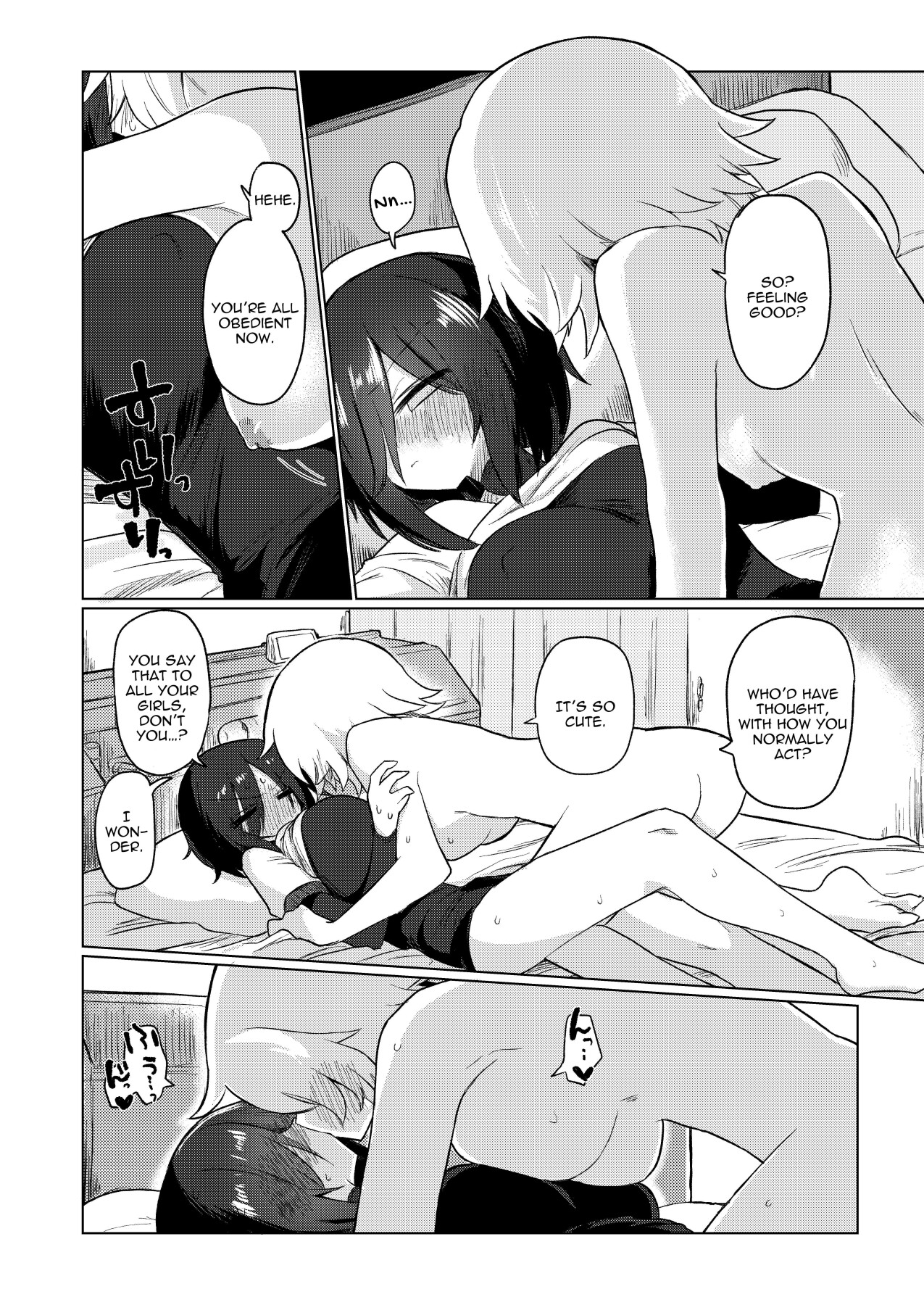 Hentai Manga Comic-Titititititty Breasty Lesbian Joint Publication-Read-90